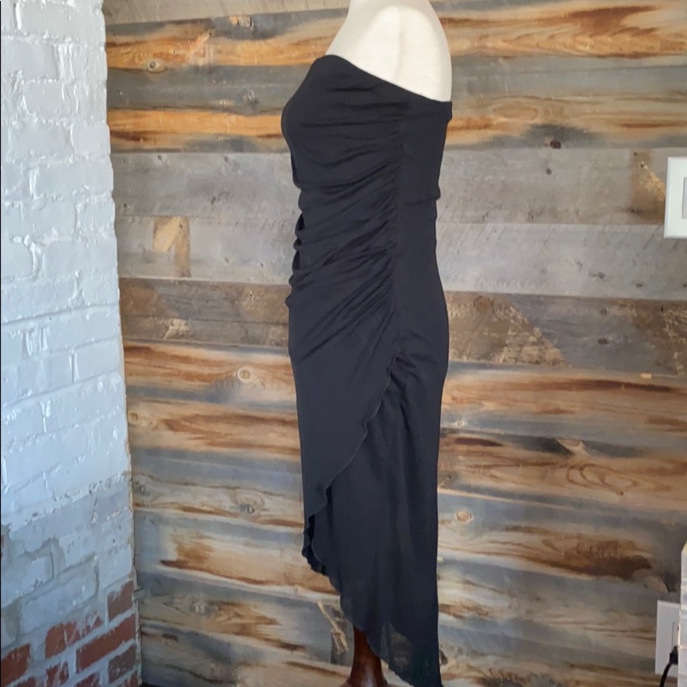 🛑BOGO‼️🆕💛⭐️🌙BLACK MIDI DRESS - Picture 2 of 6